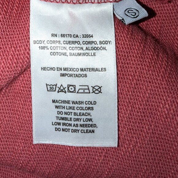 T.LA | Anthropologie Cotton Peplum Cardigan "Beira" Pink Open Front | Size Small - Picture 12 of 14